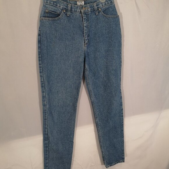 725 Originals Ladies Straight Leg Blue Jeans - Picture 1 of 7